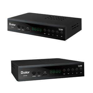 Özel logo dijital Mpeg4 Hd Dvb-t2 Set Top Box destek Ews Dvbt2 Tv dekoder dvbt2 stb set top box firmware yükseltme stb - Product Image 6