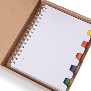 A5カスタマイズされたスパイラルノートブックワイドルールドノートブック仕事用スパイラルノートブック - Product Image 2