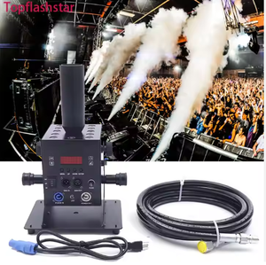 RGB LED DJ Stage Co2 Jet Maschine Digitale DMX-Steuerung 6 Kanäle CO2-LED-Kanone mit 6m Harz schlauch Einrohr-Bühnen effekt - Product Image 5