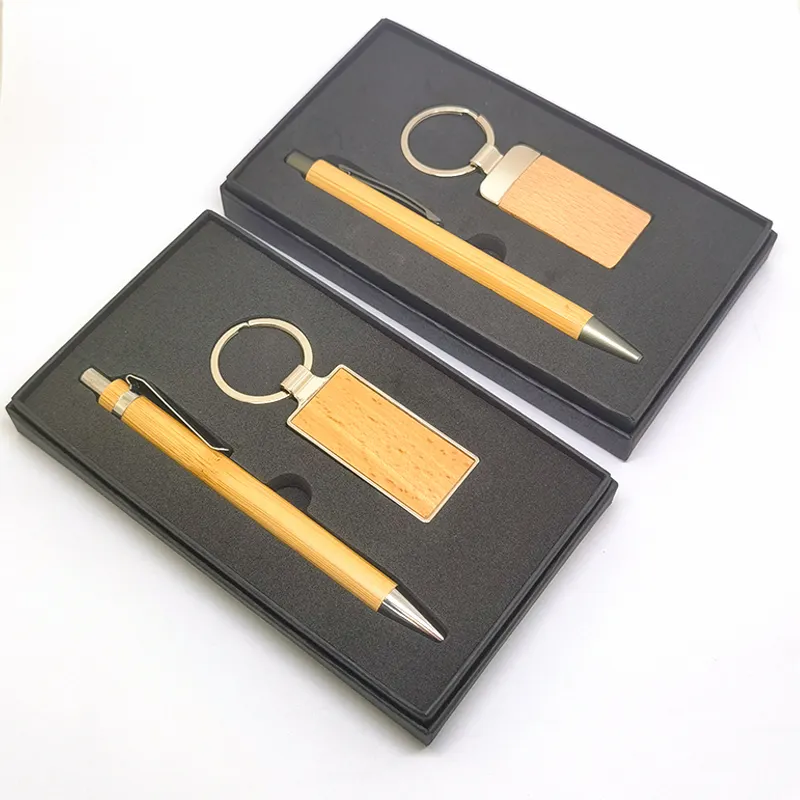 Promotionnel de luxe porte-cartes de visite cahier porte-clés stylo idées cadeau d'entreprise ensemble Souvenirs pour les invités de mariage coffrets cadeaux