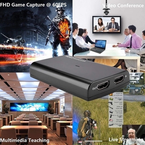 Ezcap 4K USB3.0เกมจับ Live Stream สำหรับ Nintendo Switch PS4 Xbox One 360Wii