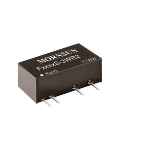 Mornsun-Convertidor de DC-DC, convertidor de F1515S-3WR2 de voltaje de entrada fija, salida única no regulada, aislado, 15V, 3W - Product Image 1