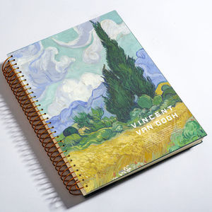 Scuola di promozione custom con copertina rigida spessa B5 carta rilegata a spirale diario taccuino per lavoro note prendendo riviste - Product Image 6