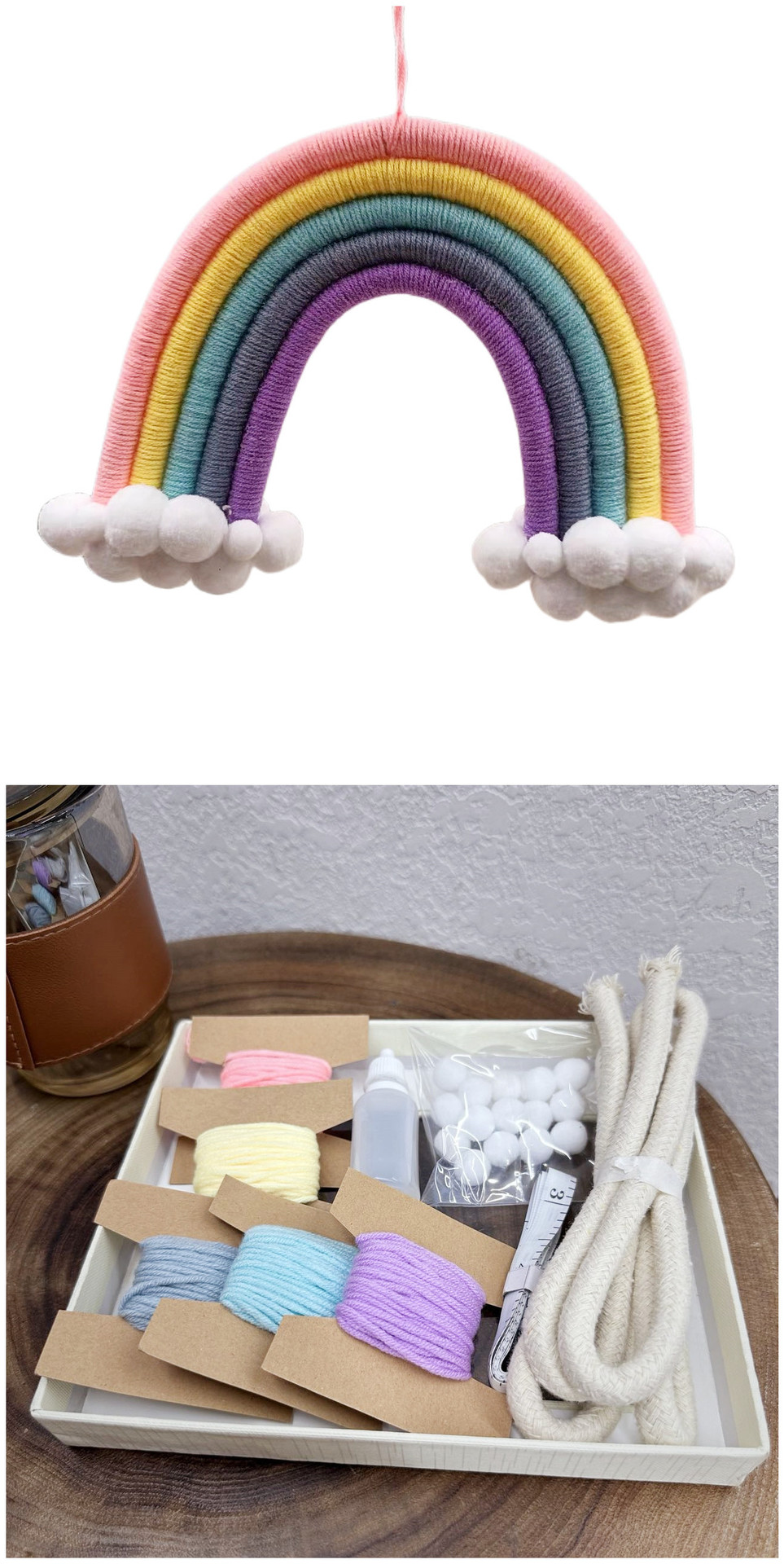 Pack de matériel arc-en-ciel nuage