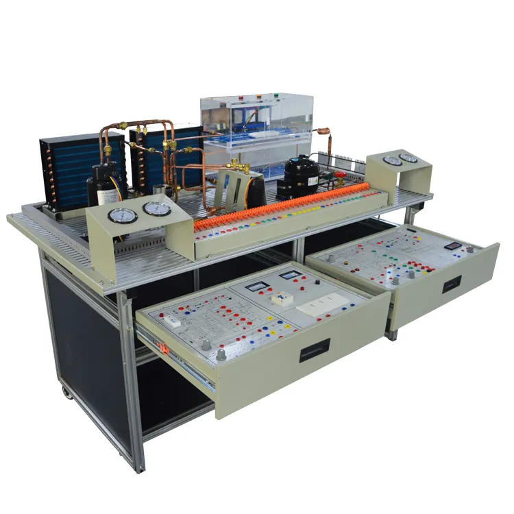Equipo educativo de refrigeración moderna, equipo de enseñanza escolar, uso de enseñanza para aula, CE/ISO9001 ZHONGCAI de Metal