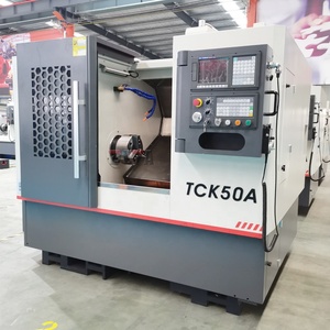金属车削用自动动力转塔y轴斜床数控车床TCK50A - Product Image 2