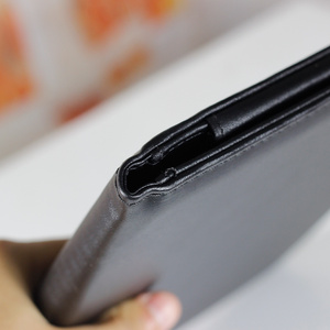Suministros de oficina de negocios, bolsa de documentos de cuero con contrato, carpeta de archivos, cuaderno de firma A4, Clip de Gerente de reunión negro personalizado - Product Image 3