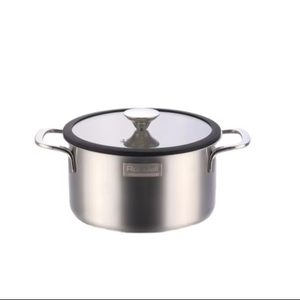 Thiết Kế Tối Giản <span class=keywords><strong>Calphalon</strong></span> Đồ Nấu Nướng Đặt Thép Không Gỉ Và Nhôm Không Dính Chậu Nấu Ăn Nồi Nồi Nồi Chiên Sâu - Product Image 1