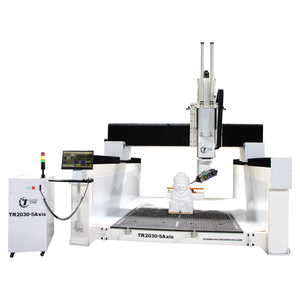 De gama alta Real 5 ejes 1530 husillo giratorio ATC CNC enrutador máquinas de carpintería para trabajo en madera - Product Image 2