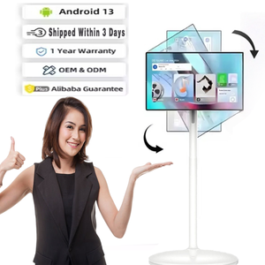アリババCom 21.5インチモバイル液晶テレビ接続電話リモコン付きスマートポータブルTV Google PlayとAndroidシステムでログイン - Product Image 4