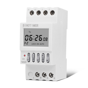 TM6262チャンネルタイマースイッチ220V2グループ出力個別制御週7日間プログラム可能タイマー35mmDinレールの取り付け - Product Image 1