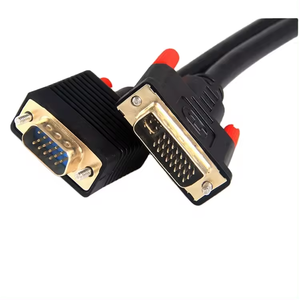 DVI24 + 5 a VGA macho a macho monitor de computadora de escritorio 24 + 1 conexión 3 metros interfaz de conversión de tarjeta gráfica host DVI a VGA - Product Image 1