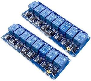 8 kanal 5V röle kalkanı modülü 2560 1280 DSP ARM PIC AVR STM32 ahududu Pi ile uyumlu - Product Image 1