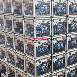 Tùy chỉnh bỏ phiếu lựa chọn nhôm Acrylic trường hợp UV in Tặng hộp - Product Image 5