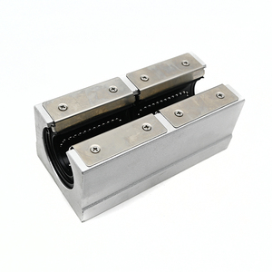 Enrutador CNC de carril redondo de aluminio, SBR carril de guía de movimiento lineal, bloque de rodamiento deslizante SBR 25LUU SBR25 LUU SBR25LUU, 25mm - Product Image 2