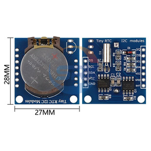 DS1307 Echtzeituhr modul RTC-Timer-Karte I2C-Schnittstellenspeicher MCU-Entwicklungs platinen zubehör