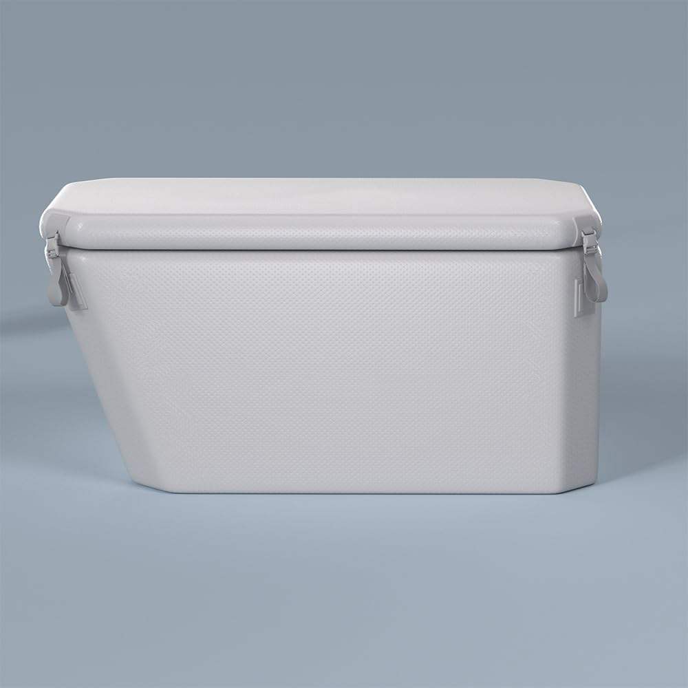 Baignoire de glace grise