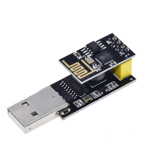 ESP01 programcı adaptörü UART GPIO0 ESP-01 Adaptater ESP8266 CH340G USB ESP8266 seri kablosuz Wifi develodevre kartı modülü