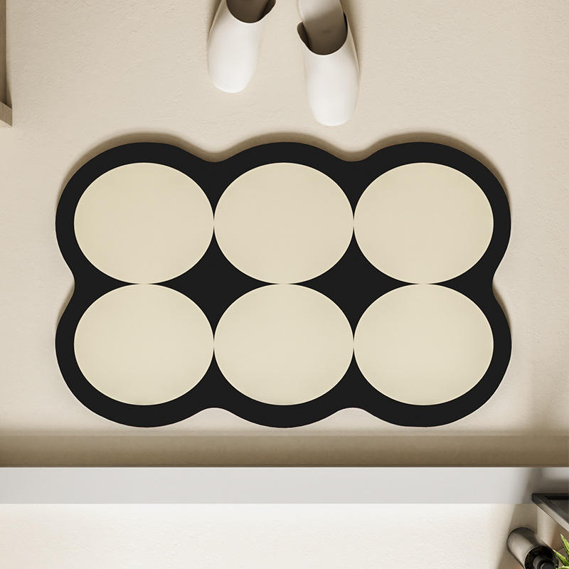 A3 - Tapis absorbant pour porte de douche 40CM x 60CM