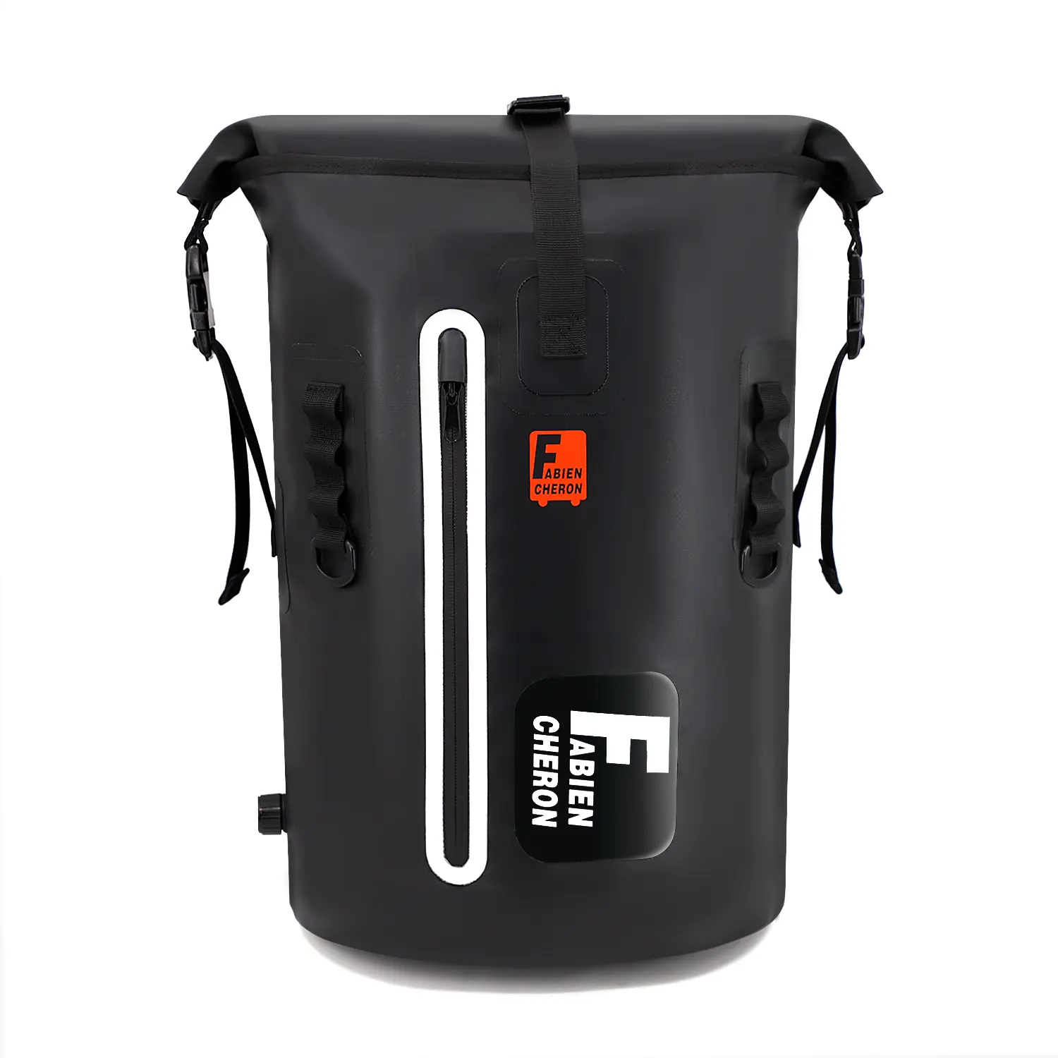 Individuelles Logo Outdoor Schwergewicht Rolltop schwimmender wasserdichter Trockensack Rucksack für Wandern Reisen Kajakfahren