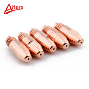 MIG Welding <strong>Tips</strong> Kit Welding <strong>Tip</strong> M8*30mm for Euro Welding Consumables10PCS Electrode <strong>Tips</strong> Red Copper 30mm X0.8 1.0 1.2 1.4 1.6 - Product Image 6