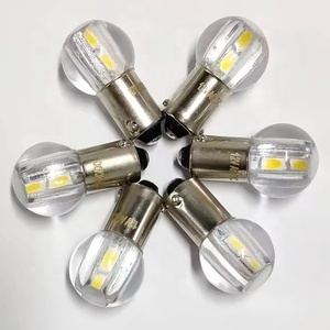 หลอดไฟ LED 4SMD BA9S G15หลอดฮาโลเจนแบบดาบปลายปืนหลอดอะไหล่หลอดไฟกะพริบ BA9S ac/dc 12V - Product Image 4
