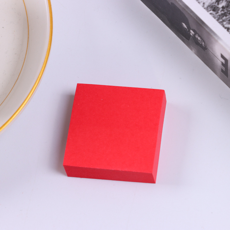 Red 100 sheets 3.8cm * 3.8cm