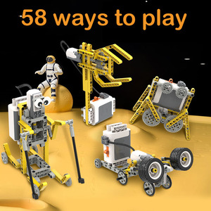 STEM DIY APP Control programación Roboti bloque de construcción 58 en 1 ciencia juguete educativo ladrillos conjunto para WeDo 2,0
