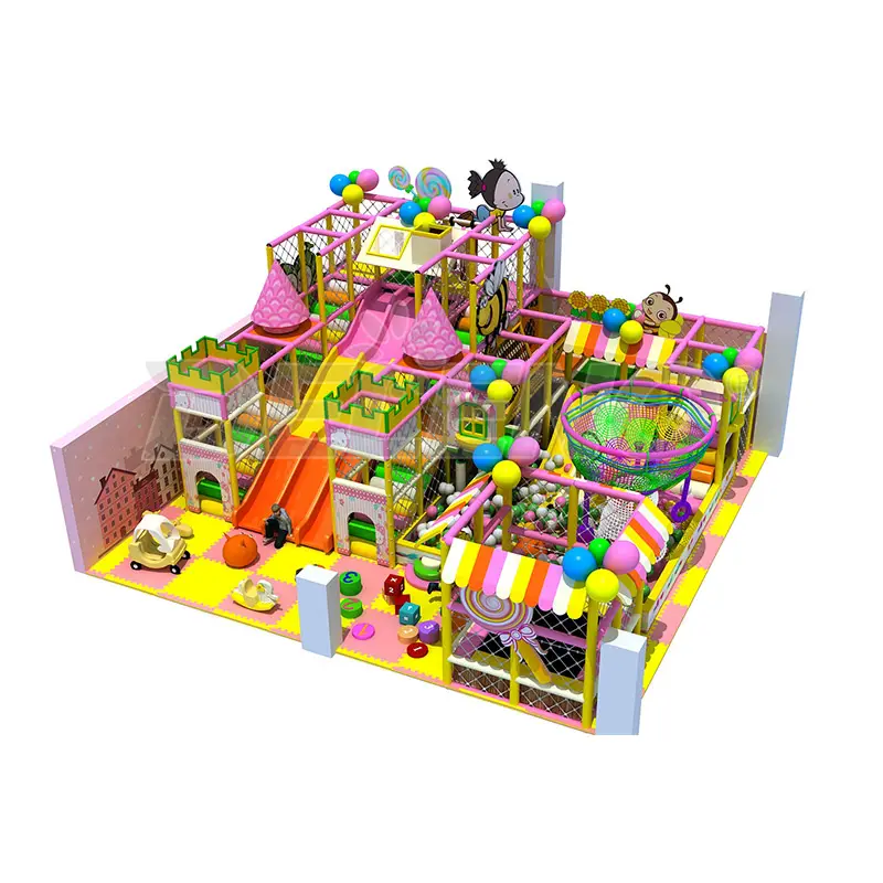 Lage Prijs Goedkope Indoor Softplay Apparatuur Kids Indoor Speeltuin Fabrikant Apparatuur