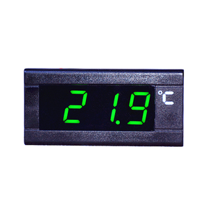 Termostato Digital LED para coche, controlador de temperatura, panel de temperatura digital con sensor, AC 220V