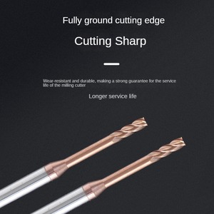 W5PQW5PQ Customizable <strong>Deep</strong> Milling <strong>Cutter</strong> 4-Blade Hard Alloy with Long Neck Tungsten Steel for Air Avoidance 1.5 Inch - Product Image 4