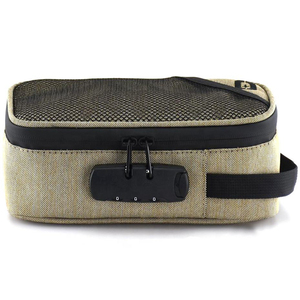 Khóa Carbon lót không mùi mùi bằng chứng Stash lưu trữ trường hợp hộp container túi với sự kết hợp khóa và than hoạt tính lót - Product Image 2