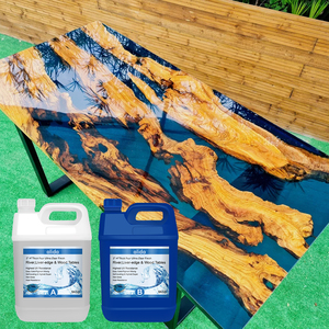 100% Solid Solvent-Free Non-VOC &amp; Odor-Free <strong>Dee</strong> Pour Clear Epoxy Casting Table Resin 2-4&quot; Pour Woodworking