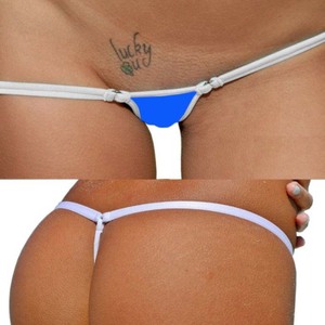 Fashion Sexy <strong>Open</strong> Crotch Underpants T-<strong>string</strong> Pants - Product Image 2