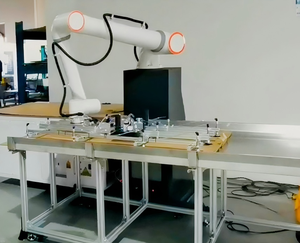 Factory 6 Axis Cobot Depalletizer 20KG 1854mm Collaborative-robots Cardboard Depalletizing Conveyor - Product Image 5