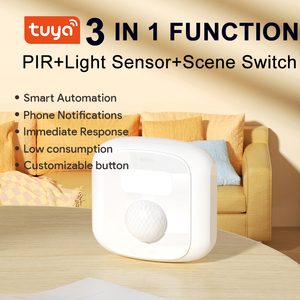 <strong>Wifi</strong> Zigbee Tuya PIR <strong>Motion</strong> <strong>Sensor</strong> Capable of Detecting People and Pets Smart <strong>Motion</strong> <strong>Sensor</strong>+scene Button - Product Image 2