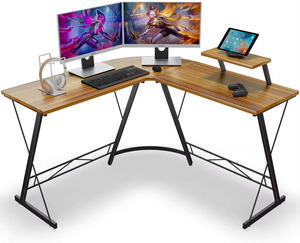 定制l形木质写字台家用大角工作室电脑桌 - Product Image 3