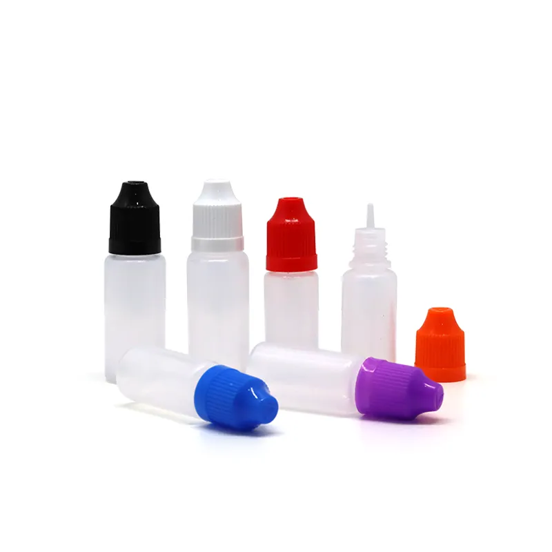 Groothandel Pe 10Ml 15Ml 20Ml 30Ml 50Ml 60Ml 100Ml 120Ml Naald druppelaar Plastic Fles Voor Oogdruppels