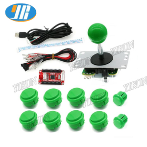 Sanwa DIY Neo Geo <strong>Arcade</strong> Game Joystick Kit <strong>USB</strong> <strong>Controller</strong> with <strong>Raspberry</strong> <strong>Pi</strong> PC360 Android Zero Delay Board Coin Pusher Amusement
