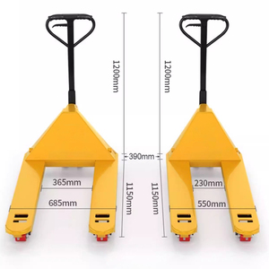 Manual Hydraulic Pallet <strong>Stacker</strong> with Hand <strong>Push</strong> Design 500kg 1000kg - Product Image 6
