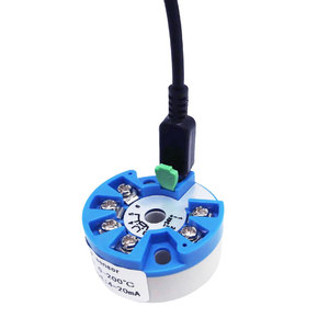 Transmisor de temperatura digital personalizable Controlador de temperatura digital RTD TC de montaje en cabeza analógico universal 4-20ma
