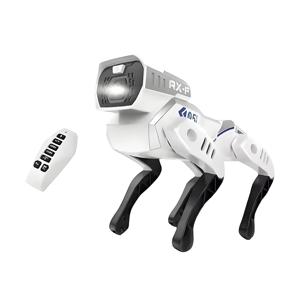 Robot de simulación AI interactivo inteligente para niños, juguete para perros, función de luz, compañero mecánico biónico, Control remoto de plástico - Product Image 4