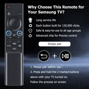 BN59-01388H สมาร์ตทีวีซีรีส์ CU7000 UHD 4K มีรีโมทคอนโทรลสำหรับ Samsung Crystal Prime - Product Image 5
