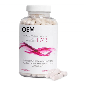 OEMプライベートラベルスポーツ栄養<span class=keywords><strong>HMB</strong></span>サプリメントビタミンD3カルシウム<span class=keywords><strong>HMB</strong></span>カプセル
