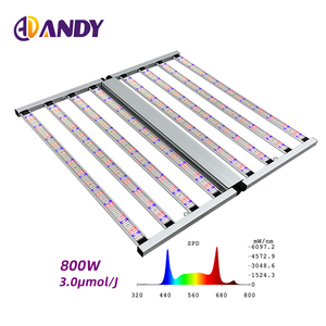 אנדי מגה מפעל העליון הוביל לגדול אור lm301h evo lm281b + בר ספקטרום מלא לגדול 800w עבור צמחים תות שדה - Product Image 1