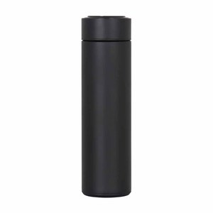 2024 nóng bán phòng tập thể dục miệng nhỏ 304 thép không gỉ ngoài trời Matte chai nước 500ml thể thao cup cao su sơn kỹ thuật số chai nước - Product Image 3