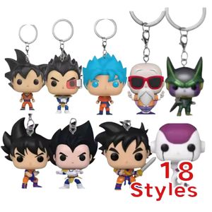 2024 yeni 6cm 2.67 inç ejderha Ba11 Z anahtarlık goku'ya şekilli kalıp oyuncak Dragon ejderha Ba11 anahtarlık
