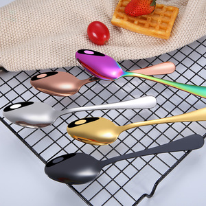 Support Customized LOGO <strong>Flatware</strong> 304(<strong>18</strong>/<strong>10</strong>) Stainless Steel Gold Dinner Knife Spoon Fork Set Cutlery Set <strong>Wholesale</strong> - Product Image 6