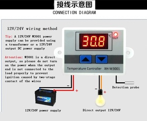 XH-W3001/2/5デジタル温度コントローラーマイクロコンピューター温度コントローラー - Product Image 4