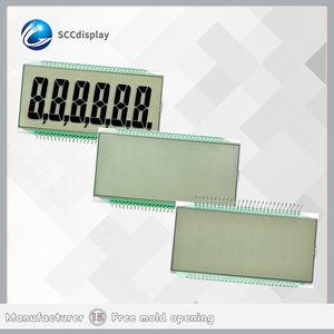 Su misura JXD141 7 segmento Display HTN Grey positivo sei-otto segmento moduli LCD a buon mercato schermo LCD - Product Image 5